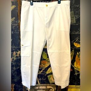 Ralph Lauren Pants Trousers Capris Stunning Details Cargo Size 14